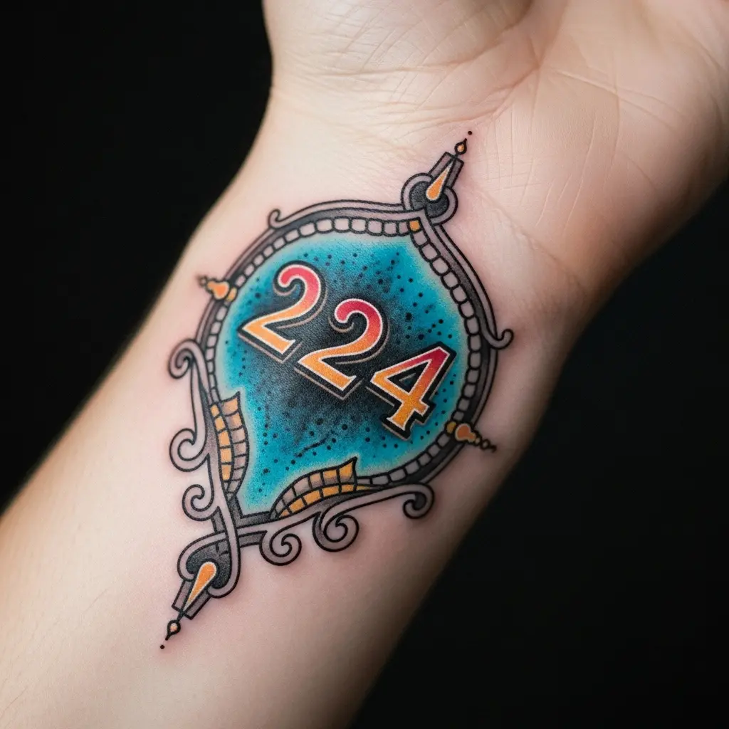 224 tattoo