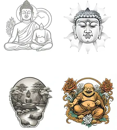 Buddha tattoo designs