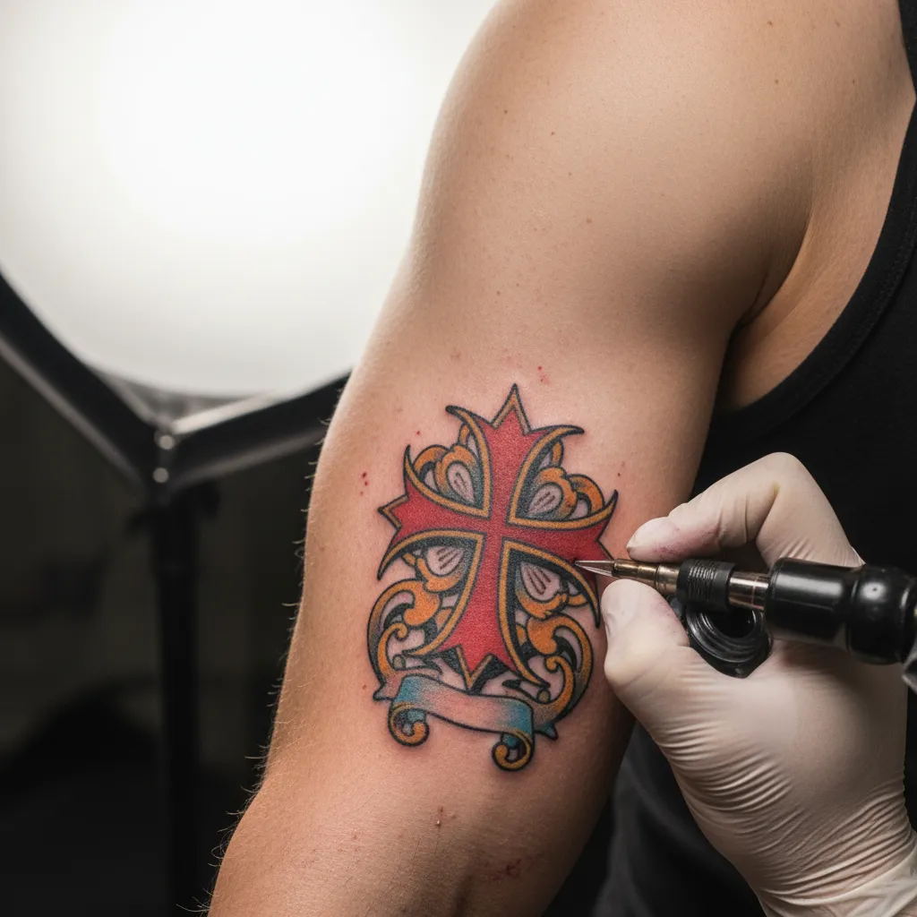 crusader tattoo