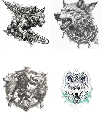 fenrir tattoo