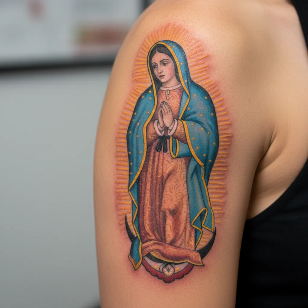 Guadalupe tattoo designs