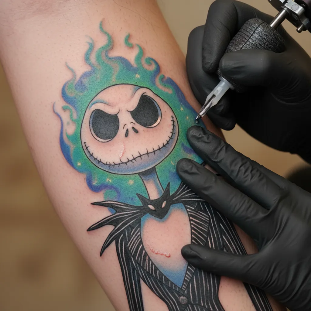 Jack Skellington tattoo designs