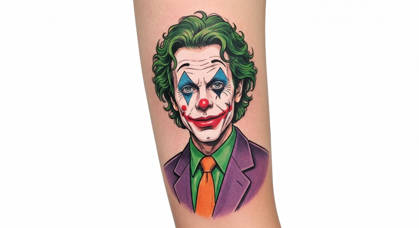 joker tattoo