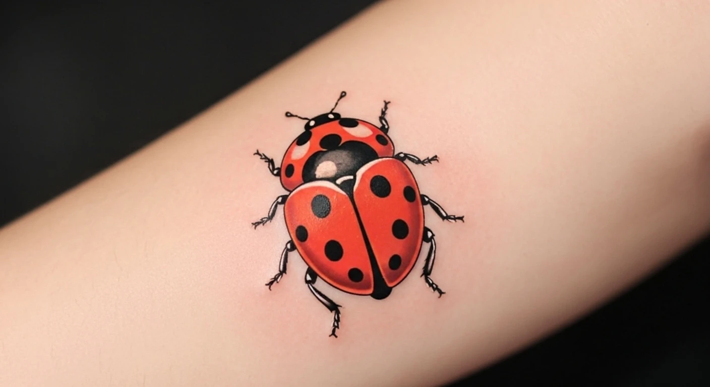 ladybug tattoo