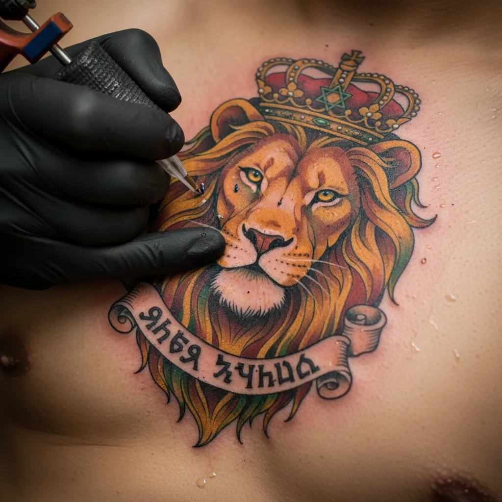 Lion Of Judah tattoo designs
