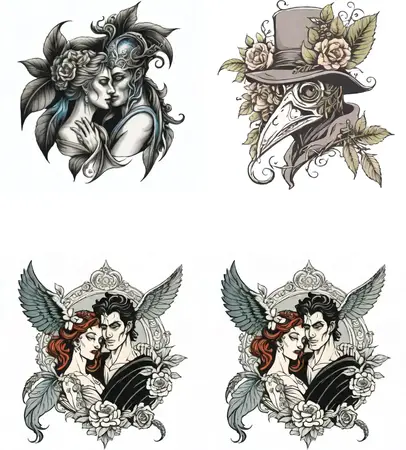 Persephone tattoo designs