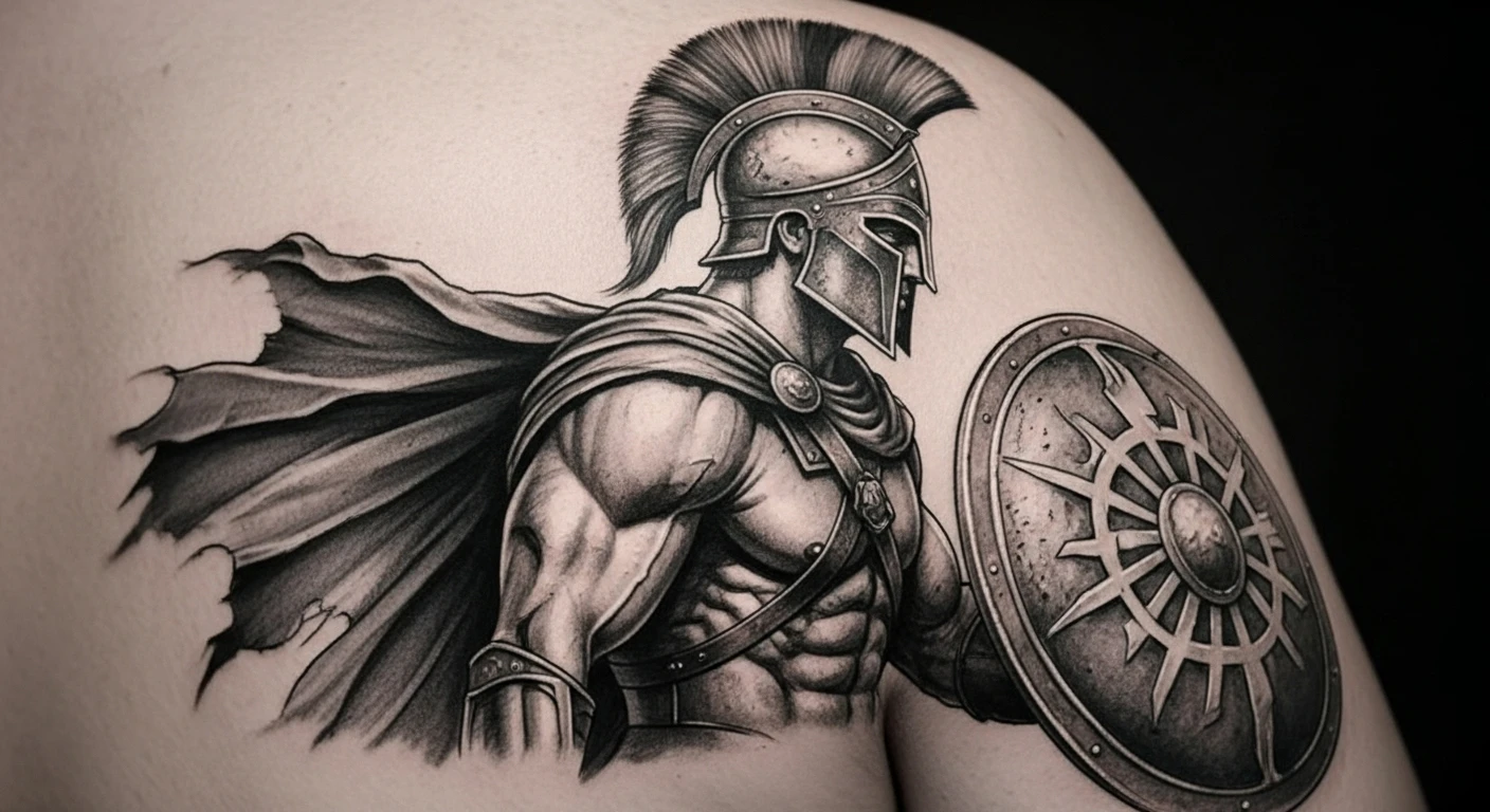 Spartan tattoo designs