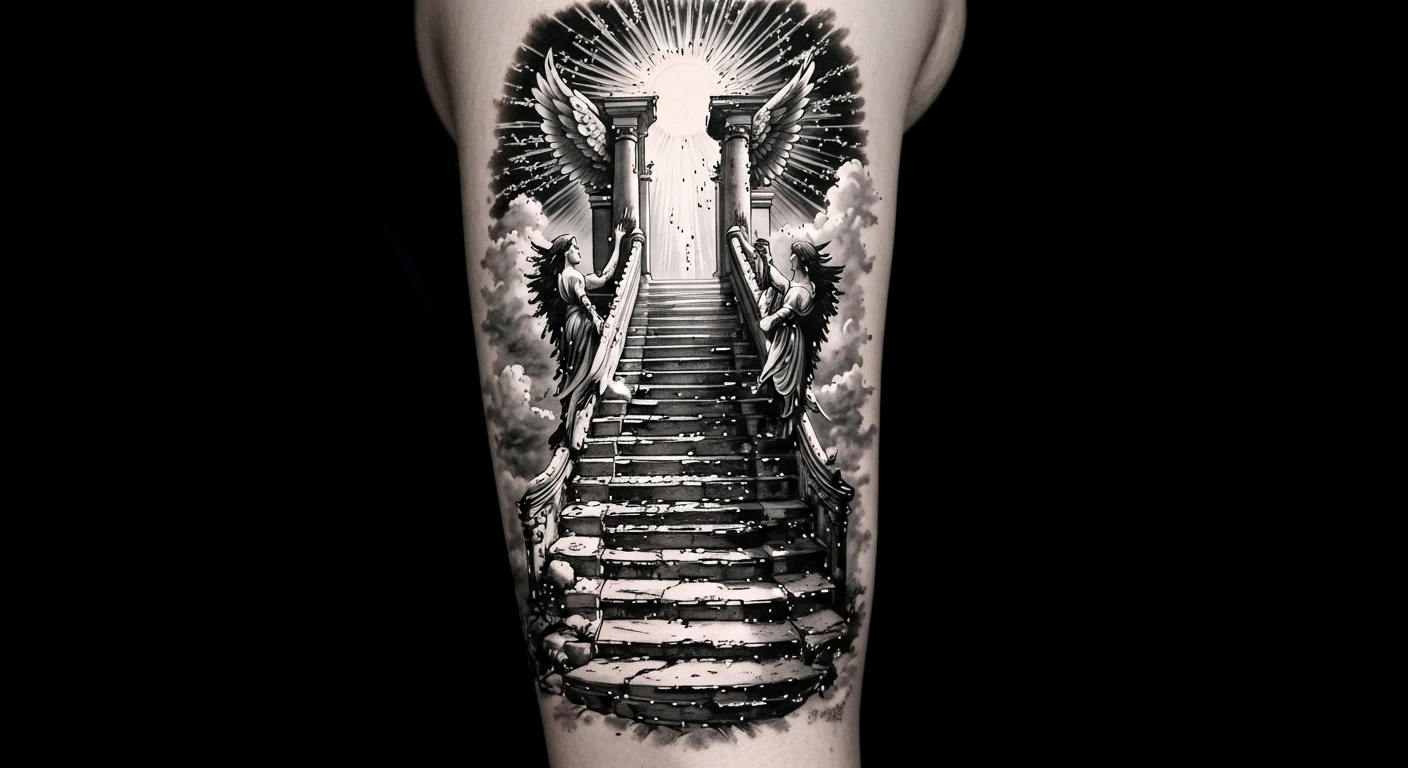 stairway To Heaven tattoo designs