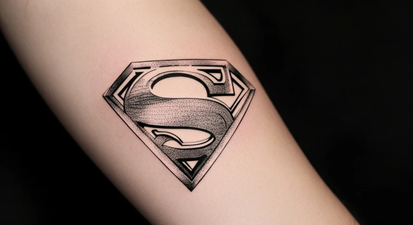 Superman tattoo designs