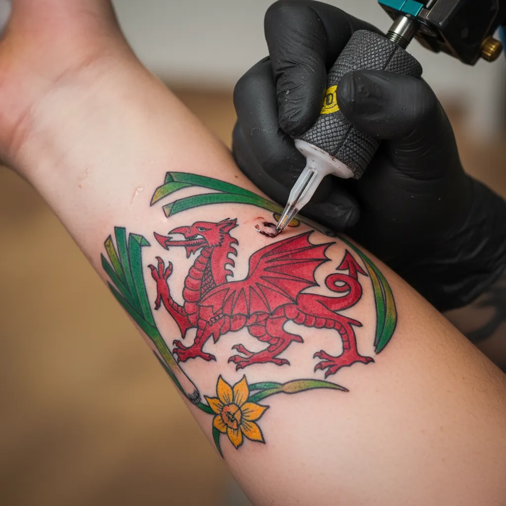 welsh tattoo