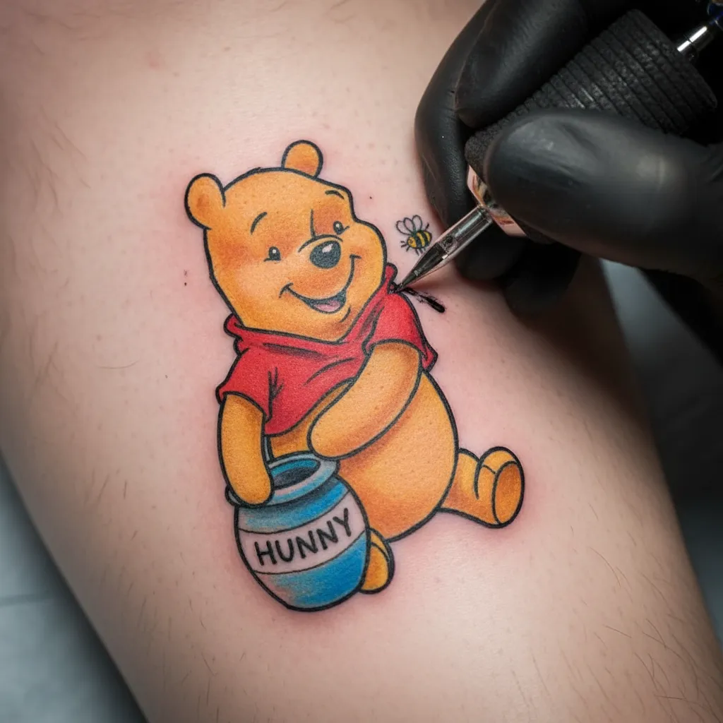 winnie-the-pooh tattoo